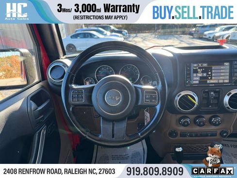 Used 2015 Jeep Wrangler Unlimited Sahara w/ Connectivity Group image 24