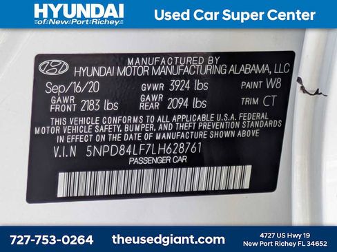 Used 2020 Hyundai Elantra SEL w/ Cargo Package (C1) FWD image 32