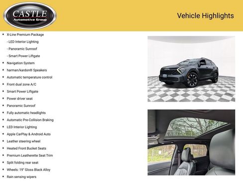 Used 2023 Kia Sportage X-Line w/ X-Line Premium Package AWD/4WD image 4