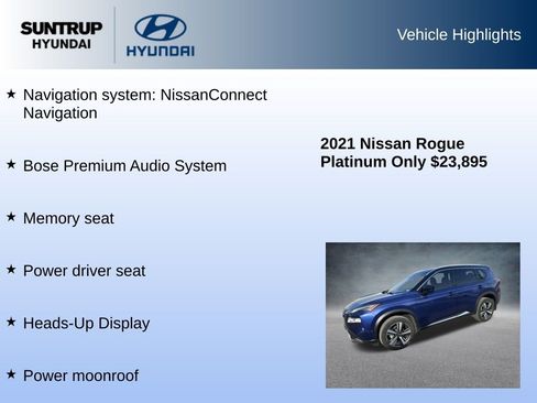 Used 2021 Nissan Rogue Platinum image 8