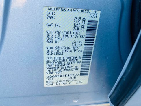 Used 2019 Nissan Frontier SV image 25