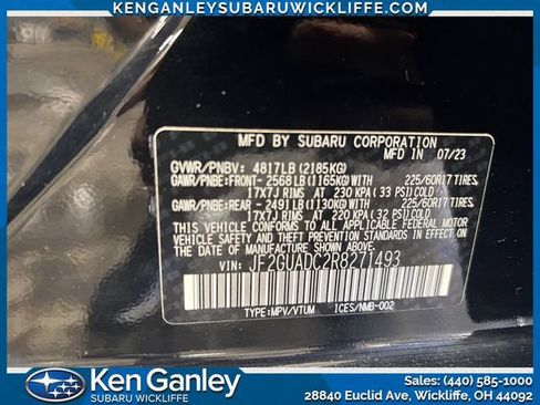 Certified 2024 Subaru Crosstrek 2.0i Premium AWD/4WD image 27