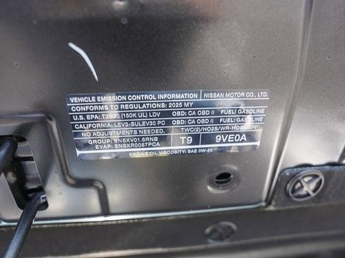 New 2025 Nissan Versa S w/ S Plus Package image 29