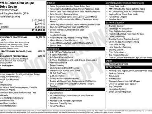 Used 2025 BMW M850i xDrive image 11