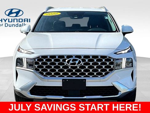 Used 2022 Hyundai Santa Fe Blue w/ Cargo Package AWD/4WD image 2