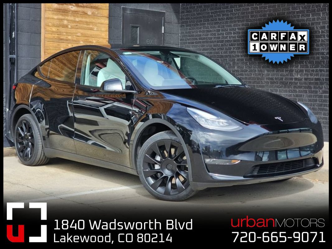 Used 2021 Tesla Model Y Long Range AWD/4WD image 1