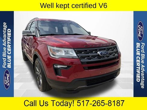 Certified 2018 Ford Explorer XLT w/ Equipment Group 202A AWD/4WD image 1