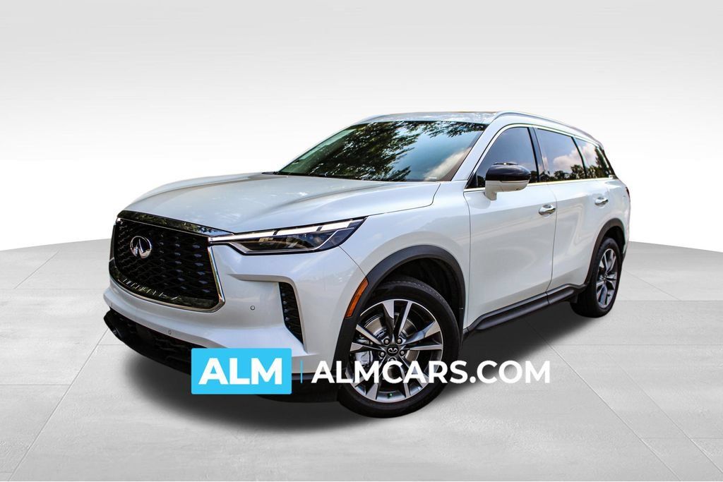 Used 2023 INFINITI QX60 Luxe w/ Cargo Package AWD/4WD image 1