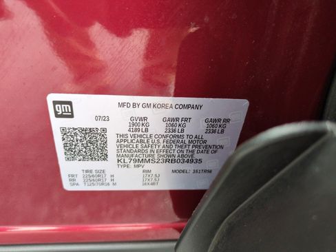 Used 2024 Chevrolet TrailBlazer LS w/ LS Convenience Package FWD image 47