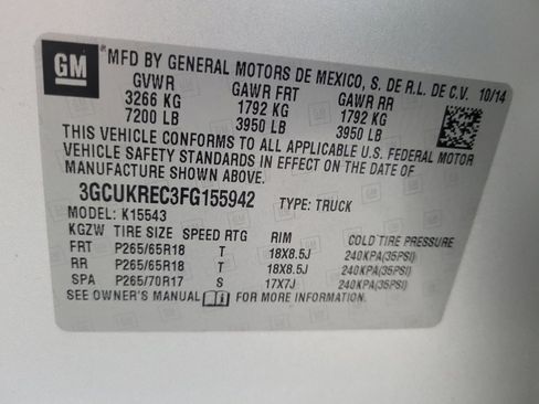 Used 2015 Chevrolet Silverado 1500 LT w/ All Star Edition AWD/4WD image 33
