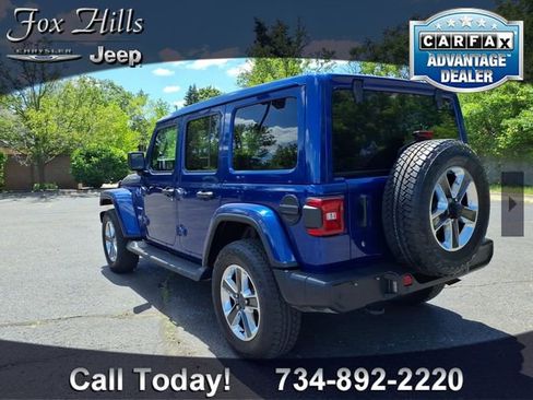 Used 2020 Jeep Wrangler Unlimited Sahara AWD/4WD image 6