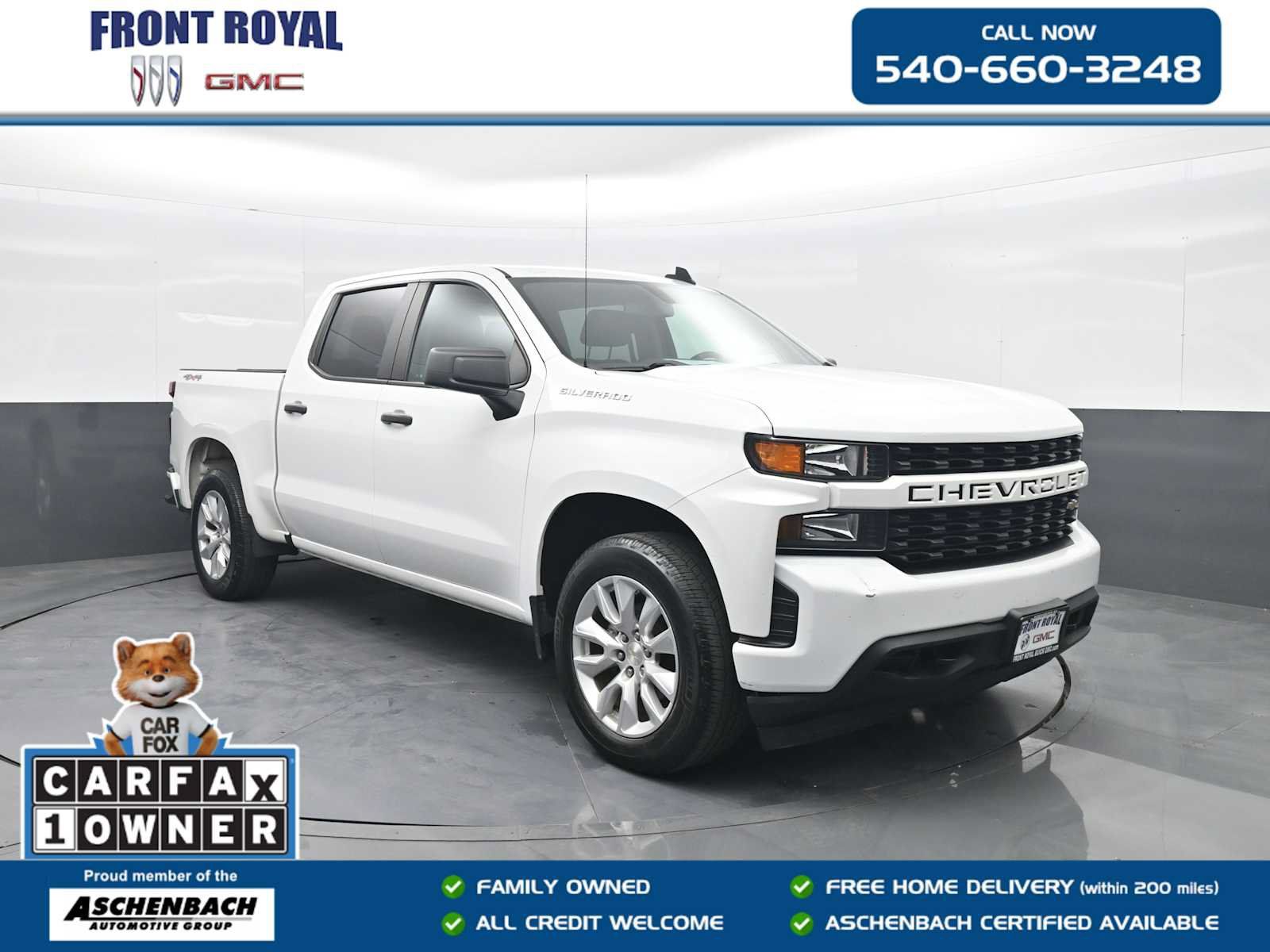 Used 2022 Chevrolet Silverado 1500 Custom AWD/4WD image 1