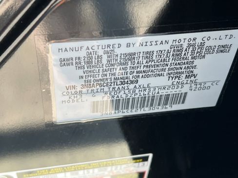 Certified 2026 Nissan Kicks SV FWD image 35