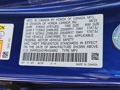 Certified 2024 Honda CR-V LX image 30