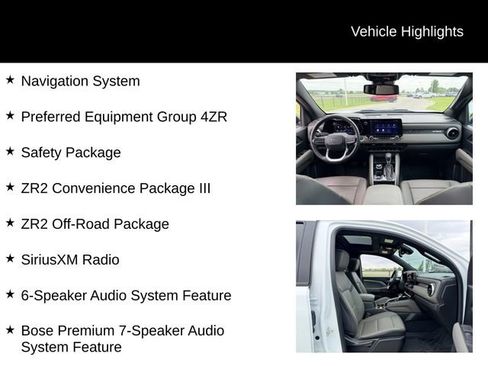 Used 2023 Chevrolet Colorado ZR2 w/ ZR2 Convenience Package III AWD/4WD image 12