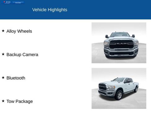 Used 2024 RAM 2500 Big Horn w/ Bed Utility Group image 2