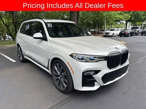 Used 2021 BMW X7 M50i w/ Dynamic Handling Package AWD/4WD image 1