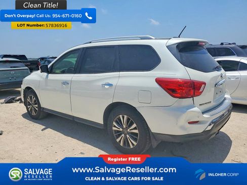 Used 2017 Nissan Pathfinder SL w/ SL Premium Package FWD image 3