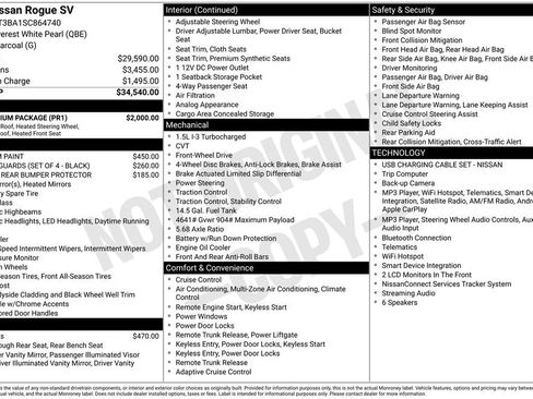 Certified 2025 Nissan Rogue SV w/ SV Premium Package FWD image 12