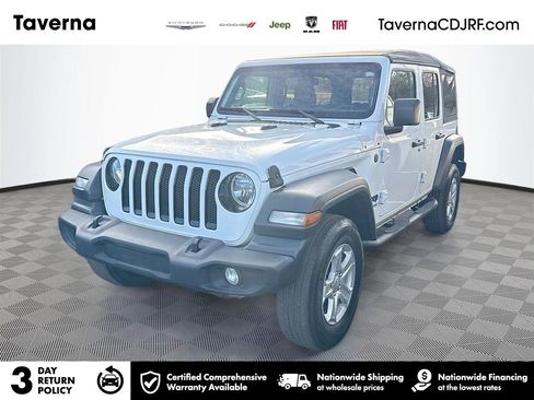 Used 2021 Jeep Wrangler Unlimited Sport image 1