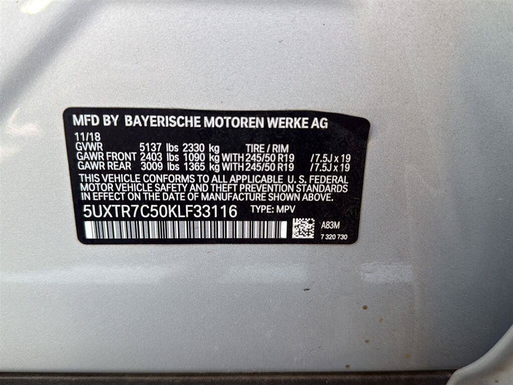 Used 2019 BMW X3 sDrive30i w/ Driving Assistance Package RWD image 7