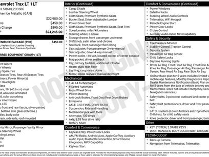 Used 2017 Chevrolet Trax LT w/ LT Convenience Package