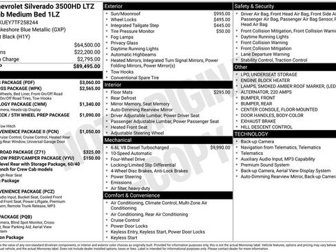 New 2026 Chevrolet Silverado 3500 LTZ w/ LTZ Plus Package AWD/4WD image 4