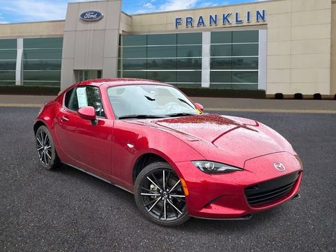 Used 2025 MAZDA MX-5 Miata RF Grand Touring w/ Weather Package RWD image 1