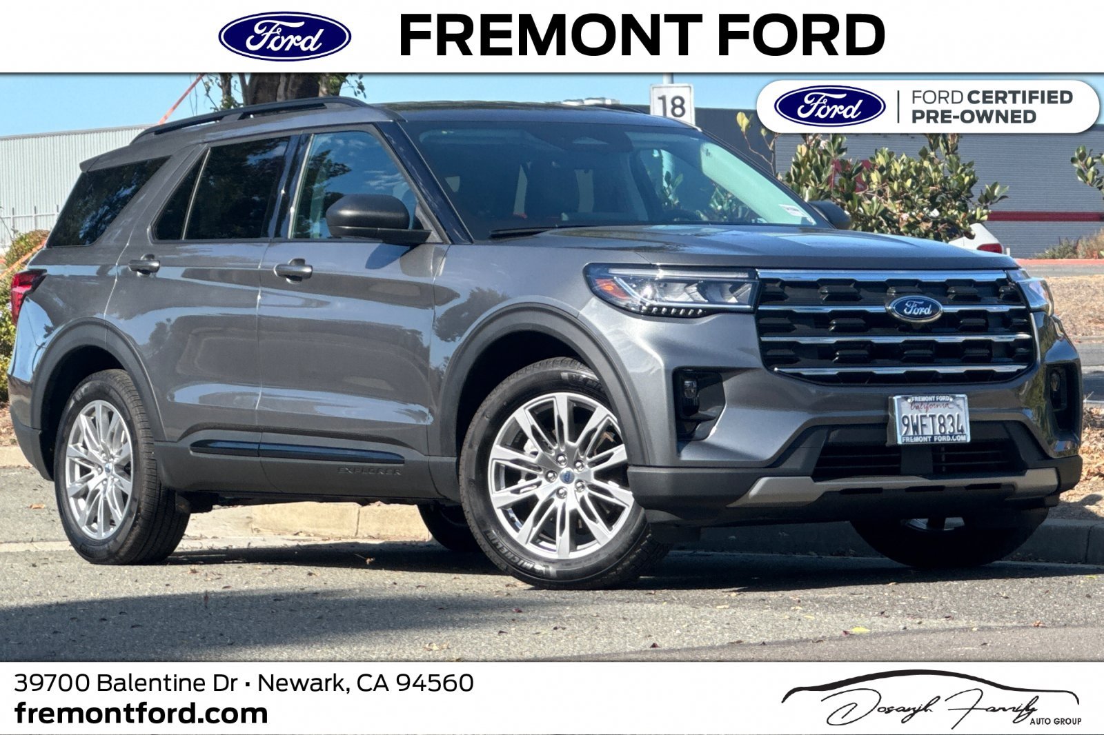 Certified 2026 Ford Explorer Active w/ Active Comfort Package AWD/4WD image 1
