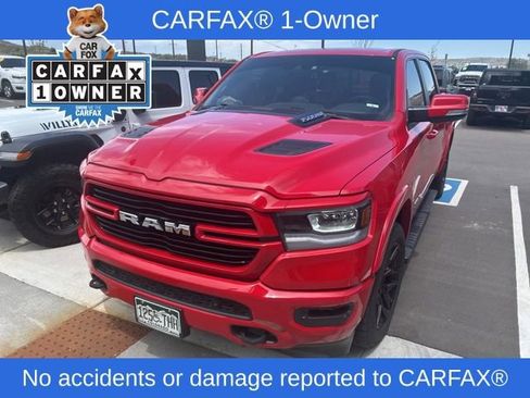 Certified 2021 RAM 1500 Laramie w/ Sport Appearance Package AWD/4WD image 2