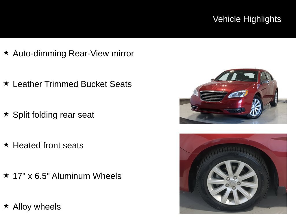 Used 2014 Chrysler 200 Limited FWD image 13