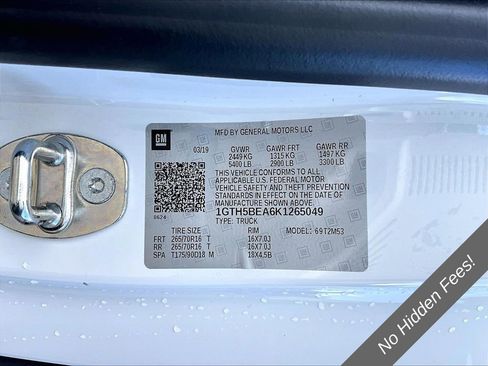 Used 2019 GMC Canyon W/T RWD image 25