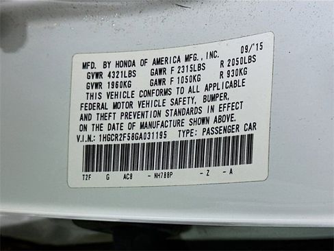 Used 2016 Honda Accord Sport image 30