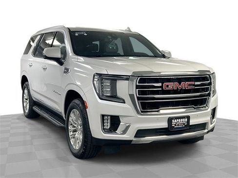 Used 2021 GMC Yukon SLT w/ SLT Premium Package image 1