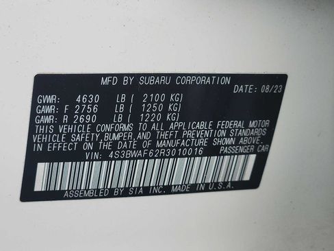 Used 2024 Subaru Legacy Premium AWD/4WD image 26