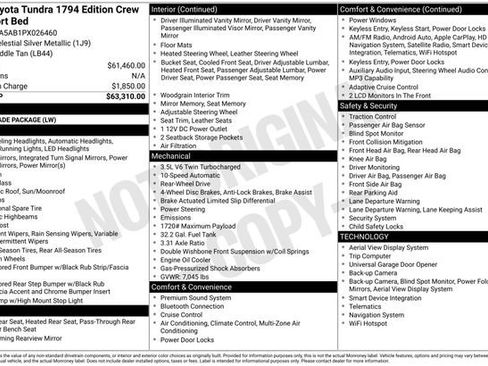 Used 2023 Toyota Tundra 1794 Edition image 28