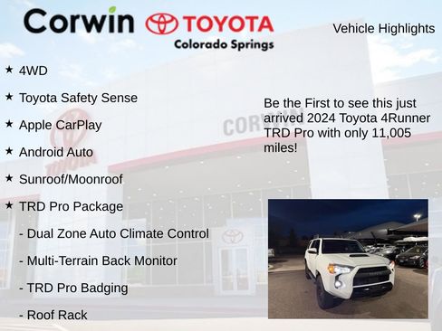 Used 2024 Toyota 4Runner TRD Pro image 4