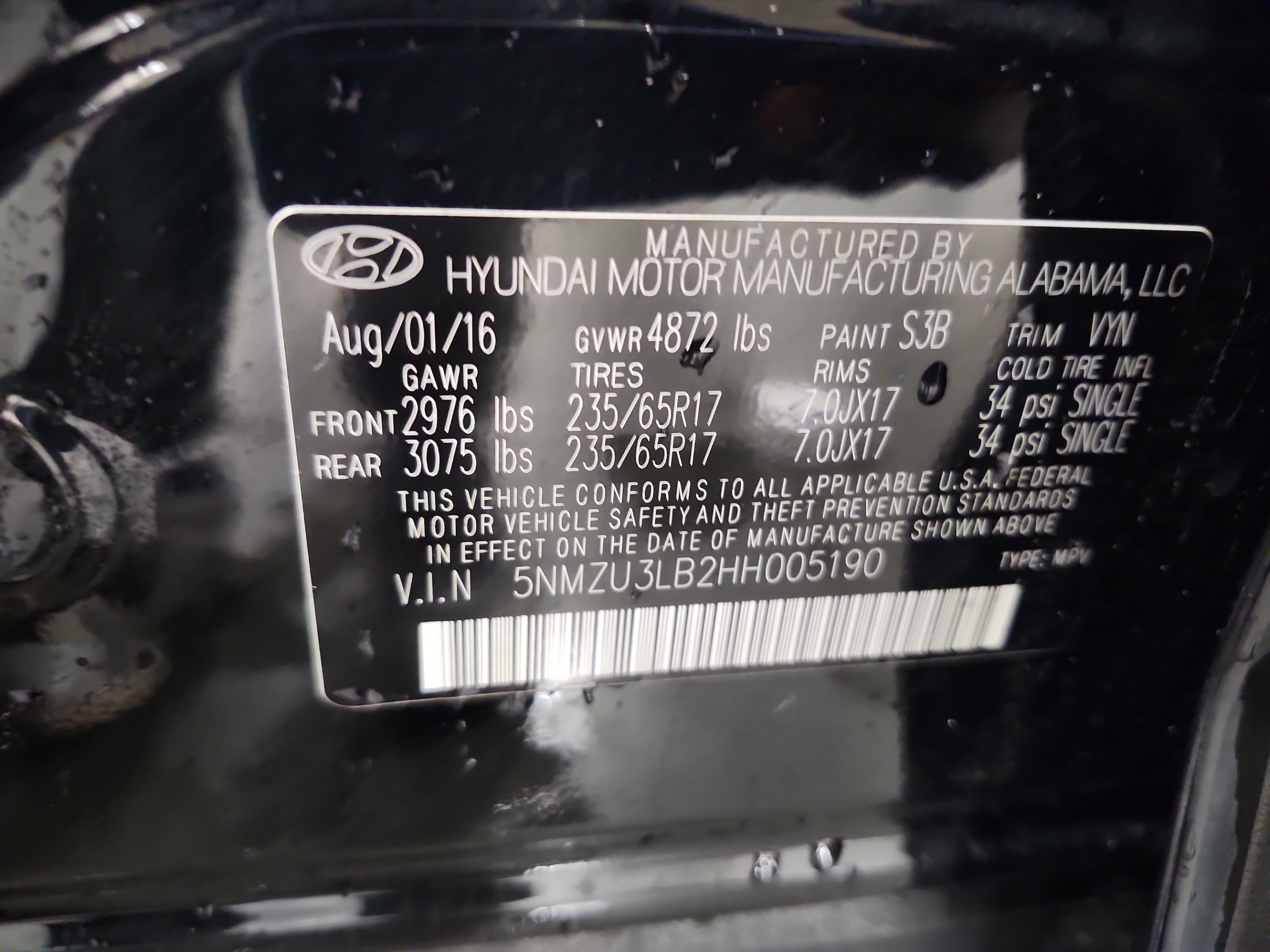 Used 2017 Hyundai Santa Fe Sport FWD image 30