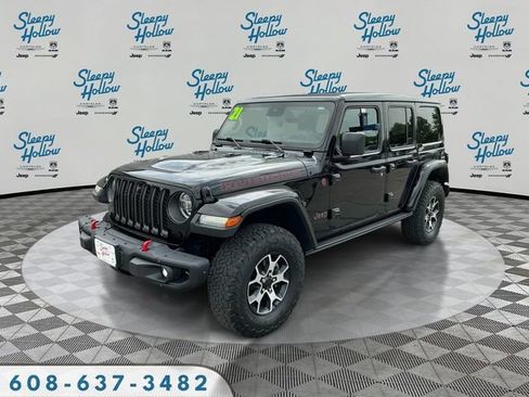 Used 2021 Jeep Wrangler Unlimited Rubicon AWD/4WD image 1