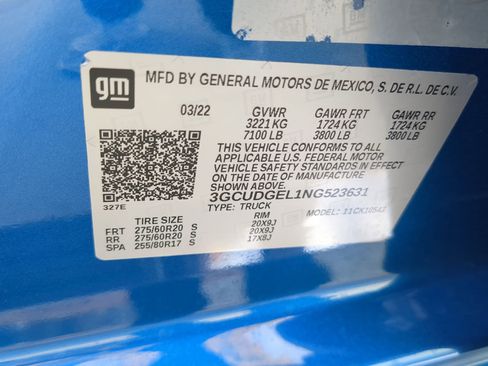 Used 2022 Chevrolet Silverado 1500 LTZ w/ LTZ Premium Package image 32