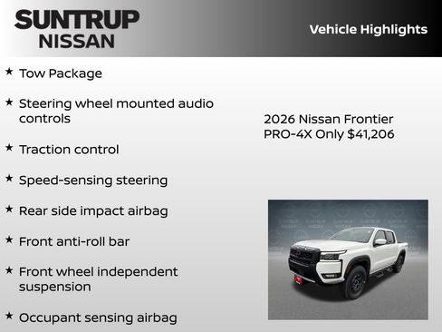 New 2026 Nissan Frontier PRO-4X image 8