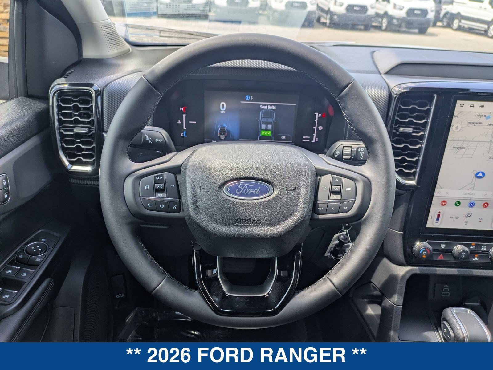 New 2026 Ford Ranger XLT w/ Black Appearance Package RWD image 25