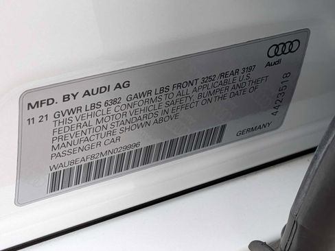 Used 2021 Audi A8 L 4.0T w/ Luxury Package AWD/4WD image 32