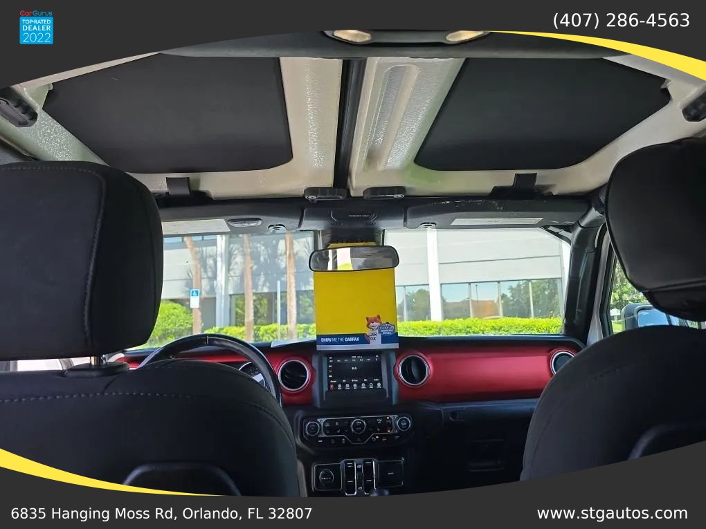 Used 2021 Jeep Gladiator Rubicon w/ LED Lighting Group AWD/4WD image 21