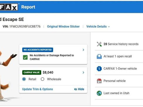 Used 2015 Ford Escape SE w/ Equipment Group 201A image 3