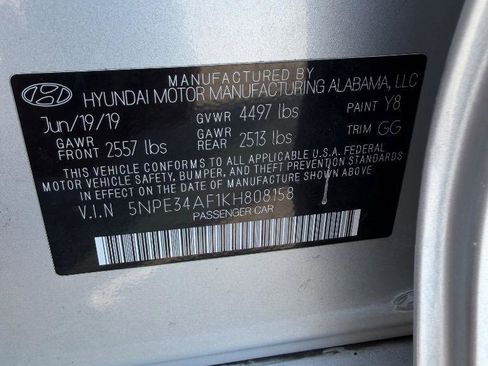 Used 2019 Hyundai Sonata Limited FWD image 28