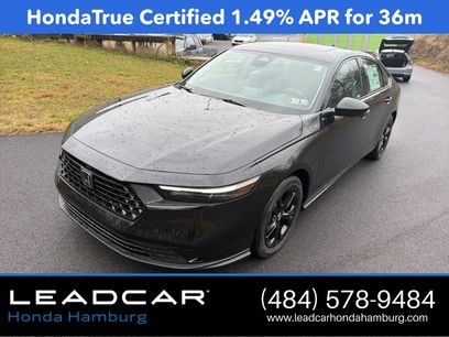 Certified 2025 Honda Accord SE