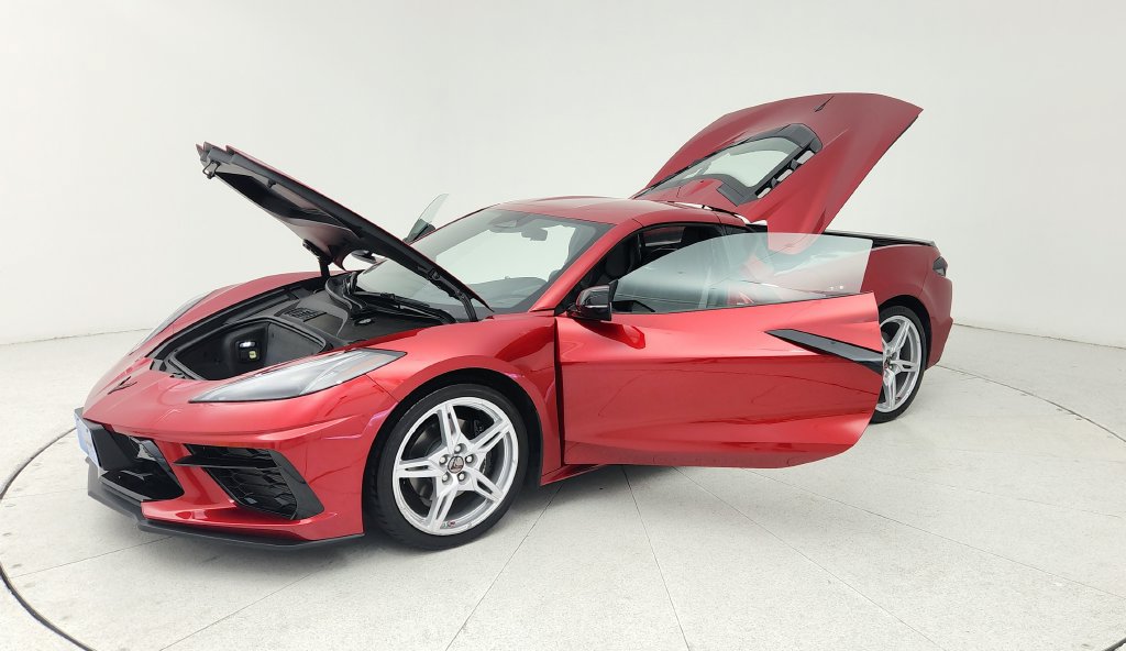 Certified 2024 Chevrolet Corvette Stingray Preferred Cpe w/ Stealth Interior Trim Package RWD image 10