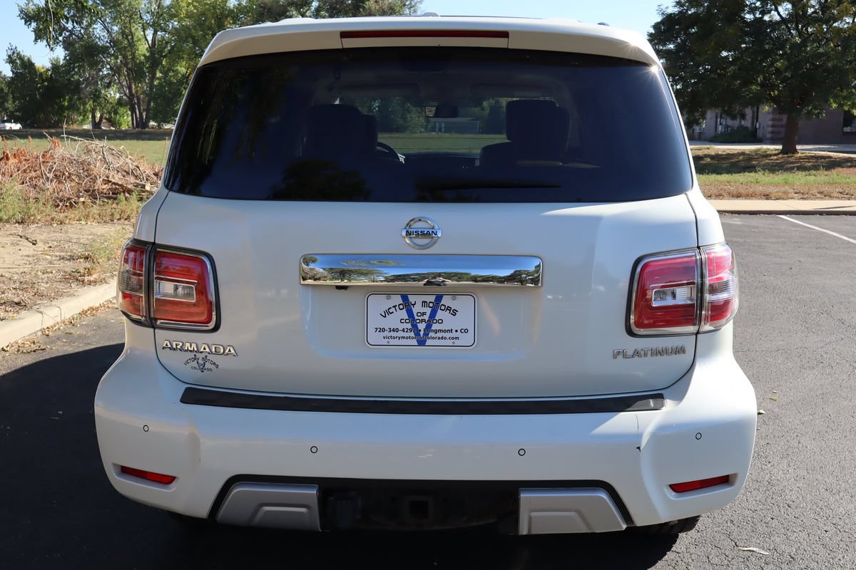 Used 2018 Nissan Armada Platinum w/ Captain Seat Package AWD/4WD image 6
