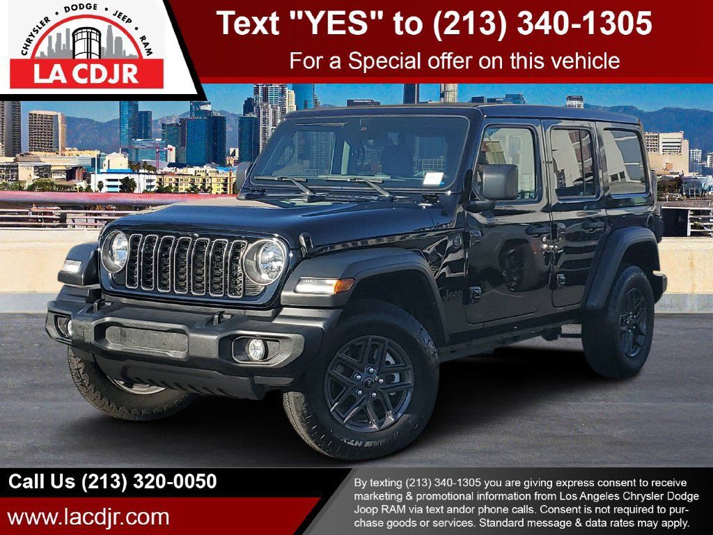 Used 2024 Jeep Wrangler Unlimited Sport AWD/4WD image 1